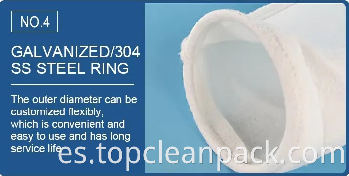 Bolsa de filtro PE de alta presión de alta presión ampliamente aplicable